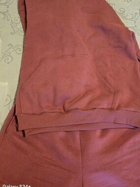 Comfort Colors Women's Dusty Rose Hoodie 2xl hoodie/ xl sweatpants
